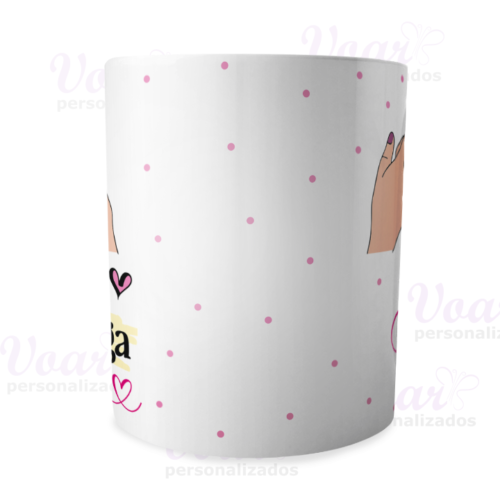 Caneca plantei uma amiga, colhi uma irmã