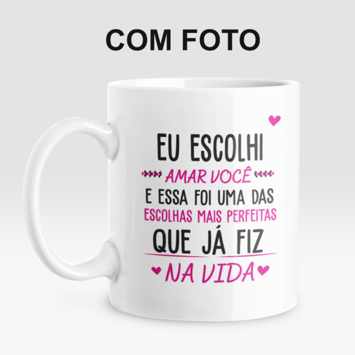 Caneca Declaração De Amor: Tradução Do Que Eu Sinto Por Você (Amarela)