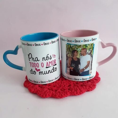 caneca namorados com foto