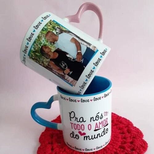 caneca personalizada casal