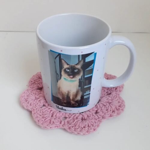 Caneca personalizada com foto de gatinho2