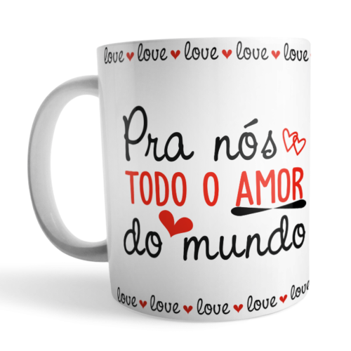 Caneca com foto e frase romantica (1)