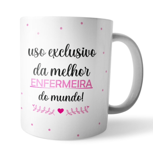 Caneca para enfermeira