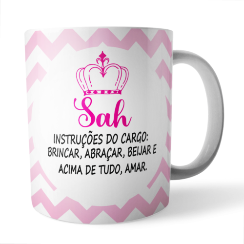 Caneca para Dinda Madrinha com nomes (1)