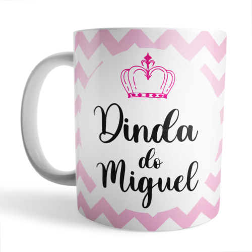 Caneca para Dinda Madrinha com nomes (2)