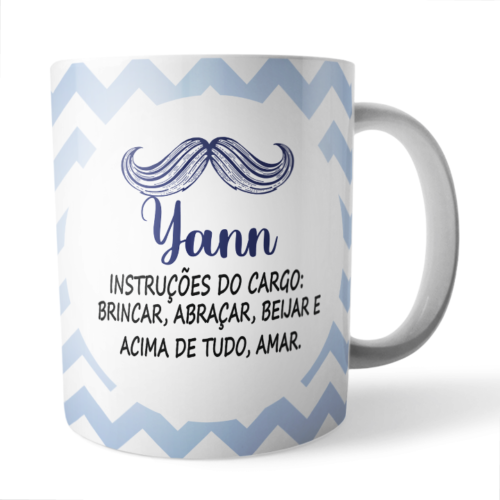 Caneca para Dindo Padrinho com nomes (1)