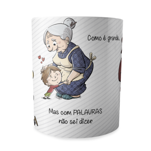 Caneca Homenagem Avô e Avó